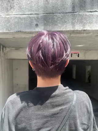 カラー かがやしづ ⭐️カラーモデルのヘアスタイル