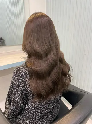 ロング カラー ハッシュカット/レイ ヤーカットArataのヘアスタイル