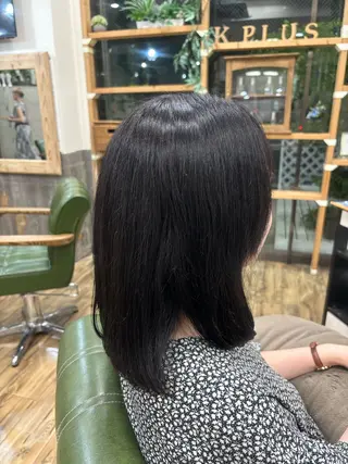 ミディアム カラー 🫧K+plus🫧 菅原しほ🫧のヘアスタイル