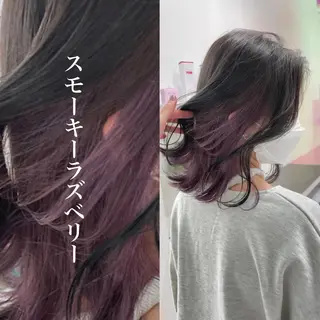 ミディアム カラー パーマ ヘアアレンジ メンズ キッズ ネイル マツエク・マツパ KANAMI 🌏のヘアスタイル