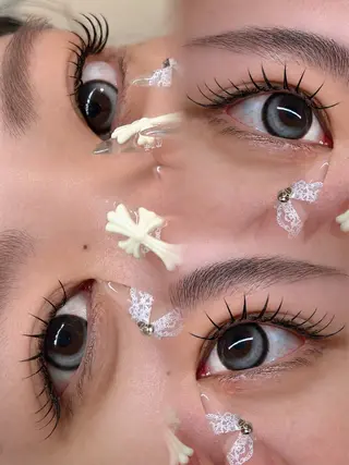 マツエク・マツパ eyeprolish shui 🐩🩰のマツエク・マツパデザイン