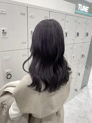 カラー *銀座アカデミー🤍 トレンドヘアモデルのヘアスタイル