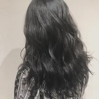 ロング カラー ヘアアレンジ 白髪ぼかしハイライト 茗荷谷駅徒歩2分のヘアスタイル