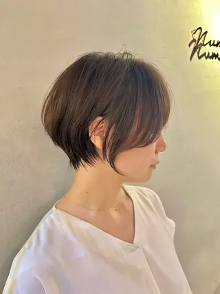 ショート 山崎 友雅のヘアスタイル