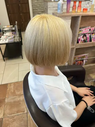 カラー 佐藤 優のヘアスタイル