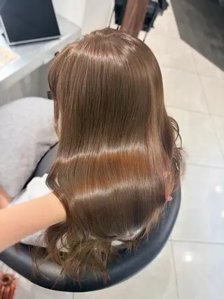 ロング カラー 韓国レイヤー×モテ髪 /MITSUKI🤍のヘアスタイル