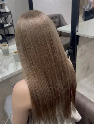 ロング カラー 色落ちまで盛れる 💟まなみのヘアスタイル