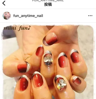 ネイル 中川 愛のネイルデザイン