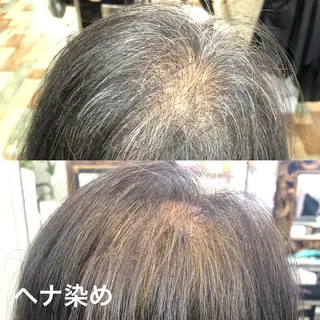カラー リラクゼーション ヘナサロンのヘアスタイル