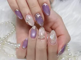 ネイル AURA NAIL 🌟鶴見店のネイルデザイン