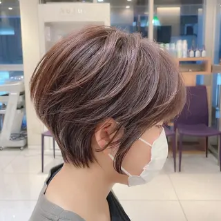 ショート 💎桑原勇志/ ショート/ハイトーンのヘアスタイル