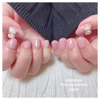 ミディアム ネイル 🐾enen style 🐾のネイルデザイン