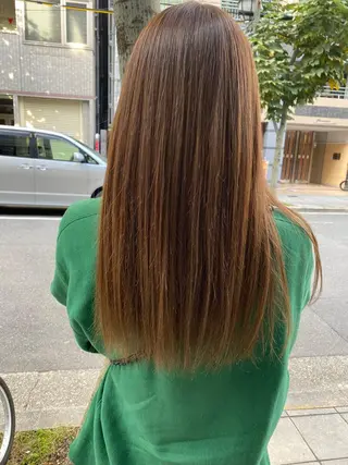 ロング 韓国好き🇰🇷 美容師MIKUのヘアスタイル