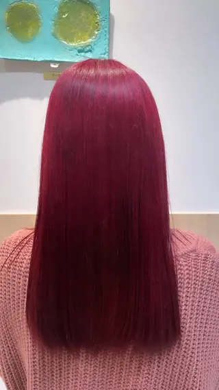 セミロング カラー 髪質改善/ 艶髪人気/Renaのヘアスタイル