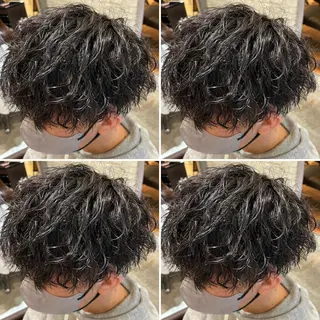 パーマ メンズ メンズパーマ特化 望月謙二郎のヘアスタイル