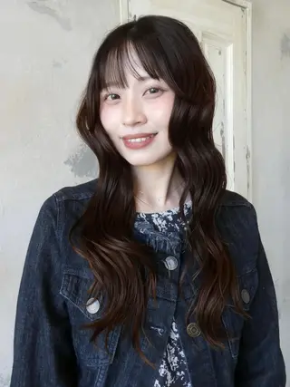 ロング 笹原 叶のヘアスタイル