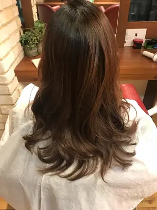 ロング 銀座フリーランススタ イリストMIYUKIのヘアスタイル