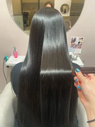 ロング 🌼縮毛矯正🌼 中野有騎🦕のヘアスタイル