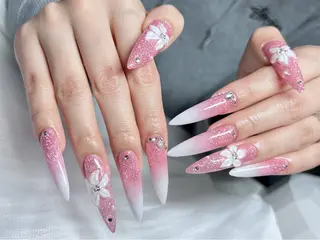 ネイル Horie 雪のネイルデザイン
