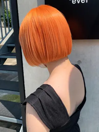 ショート 透明感カラー🌿ボブ ✨飛田 ケイのヘアスタイル