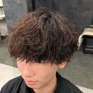 パーマ メンズ 上向井 真志【メンズ美容師】のヘアスタイル