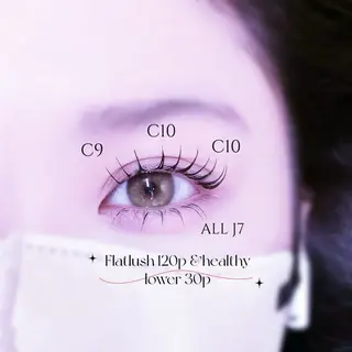 マツエク・マツパ 🎀束感エクステ 🩰Izumi👀のマツエク・マツパデザイン