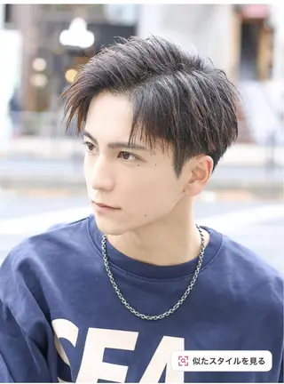 メンズ 岡崎 秀星のヘアスタイル