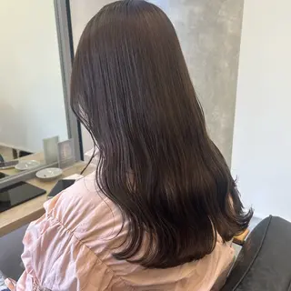 ロング カラー otoha✳︎ くすみ艶カラーのヘアスタイル