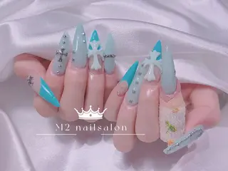 ネイル 長さだし専門店 M2　rikaのネイルデザイン