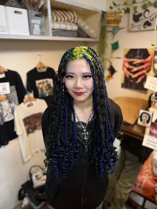 ロング scamp⭐️ さくらのヘアスタイル