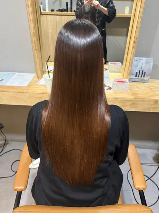 ロング ioe/髪質改善/ カラー/いしなべさえのヘアスタイル