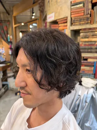 ショート パーマ ヘアアレンジ メンズ 🍀Ryosuke 🍀のヘアスタイル