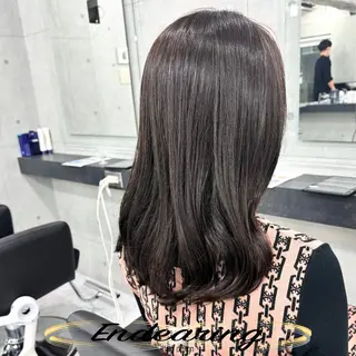 カラー 柳田 怜那/銀座 Endearingのヘアスタイル