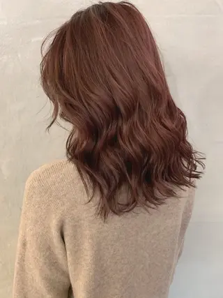 カラー 八事 yukii 橋本 心🫧のヘアスタイル
