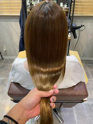 ロング カラー newiGRANDE 🌈萩原聖也のヘアスタイル