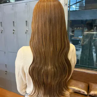 ロング カラー 🍀似合わせ ハイトーン🍀あかりのヘアスタイル