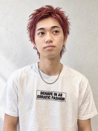 ショート カラー 駒沢 聡のヘアスタイル