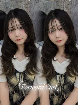 ロング ☘️はるみ☘️縮毛矯 正/カット/大宮のヘアスタイル