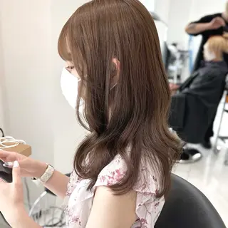 ミディアム カラー 柳堀 日菜のマツエク・マツパデザイン