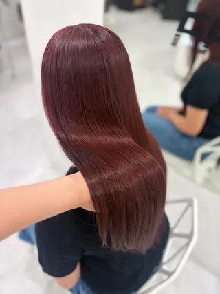 ロング カラー 韓国トレンドヘア🤍 Chima🤍のヘアスタイル