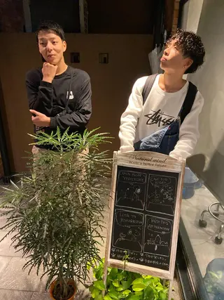ショート カラー パーマ ヘアアレンジ メンズ ちこ .のヘアスタイル
