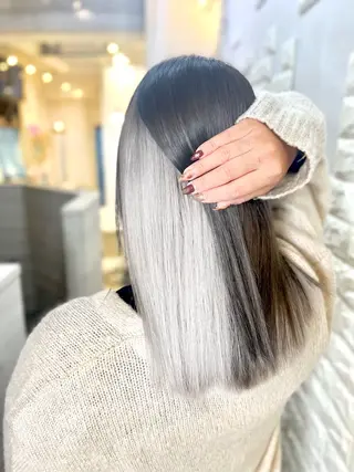 ミディアム 次世代シールエクステ 錦糸町 小泉 朋之のヘアスタイル