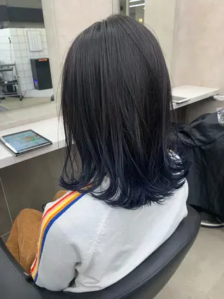 セミロング 【丁寧なカウンセリ ング】MIHOのヘアスタイル