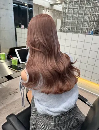 ロング レディースカット無料 ばっしー⭐️のヘアスタイル