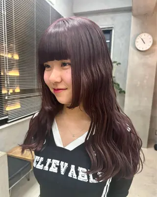 ロング elaka シオンのヘアスタイル