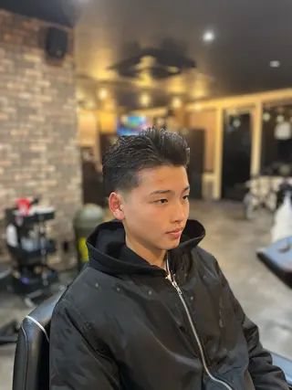 ショート メンズ 菅谷 成世のヘアスタイル