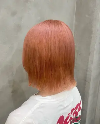 ショート カラー 吉祥寺/ヘアセット/ ピンク🫧亜海のヘアスタイル