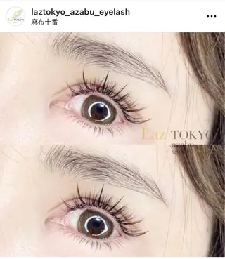 マツエク・マツパ ラズトウキョウ Laz TOKYOのマツエク・マツパデザイン