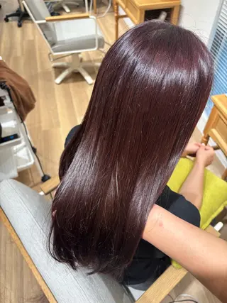 セミロング カラー RINNO🌷透明感 カラー/髪質改善のヘアスタイル