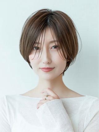 ショート カラー 渋谷ボブ特化 /田中航平のヘアスタイル